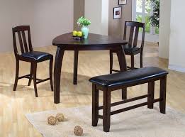 In modern times it is usually adjacent to the kitchen for convenience in serving, although in medieval 4pc triangle solid wood bar table and stools set. Choose Triangle Dining Table For Your Room Homes Innovator Bar Height Home Zone Furniture Small Dining Room Table Small Dining Room Set Cheap Dining Room Sets