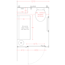 All entrances and exterior and interior exit doors regardless of the occupant load shall be made accessible to persons with disabilities. Standard Toilet Cubicle Sizes Guide Dunhams Washroom