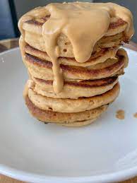 Peanut Butter Pancakes Recipe In 2021 Peanut Butter Pancakes Vegan Pancake Recipes Gluten Free Vegan Recipes Breakfast
