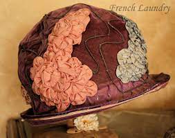 Hats Off To You Antique Ribbon Work A Love Story Part 2 Fancy Hats Ribbon Work Vintage Style Hat