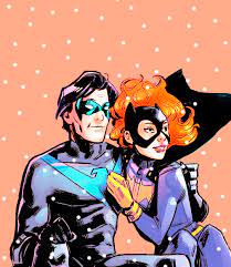 Snowing In Gotham Nightwing And Batgirl Batgirl And Robin Batgirl