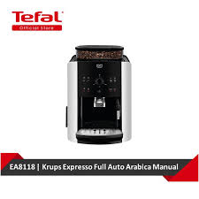 Washing machine ice block machine compressor ball machine coffee machine security machine atm machine bitcoin engine machine steel silo roll forming machine nespresso capsule machine. Krups Expresso Full Auto Arabica Manual Ea8118 Shopee Singapore
