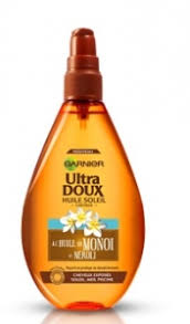 Huile Soleil Monoi Neroli Ultra Doux Garnier Beaute Test Beaute Test