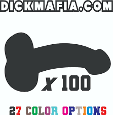 Penis Dick 1 Vinyl Decal x100 Bachelor Bachelorette Funny Rude Joke Prank  noBS | eBay