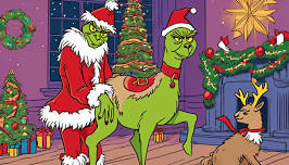 Grinch and his Alpaca Reindeer Meet and Greet