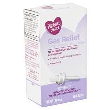 Parents Choice Infants Gas Relief Simethicone Drops 20mg 1 Fl Oz