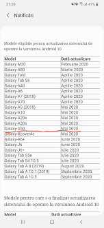 All gray colors are spelled as gray (not grey). Looks Like We Will Get Android 10 Just In May This Is From Samsung Members App Galaxya50