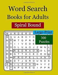 Rd.com knowledge psychology every editorial product is independently selected, though we may be compensated or receive an. Word Search Books For Adults Spiral Bound Large Print 300 Puzzles Easy Games Words For Adults And Kids By Jitrada Eifzy