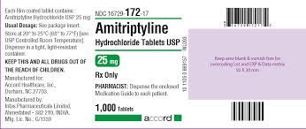 Amitriptyline Hydrochloride Tablets Usp