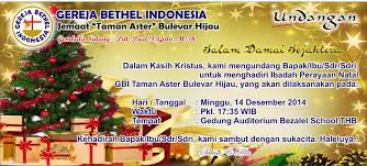 Please copy and paste this embed script to where you. 94 Contoh Undangan Natal Gratis Terbaru Contoh Undangan