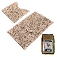 Maybe you would like to learn more about one of these? Home Furniture Diy Soft And Durable Microfiber Bathroom Shower Accent Rug 30 X 18 Brown Tan Bath