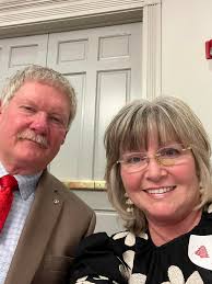 Vickie and I had a wonderful time at the Harrisonburg Rockingham Republican  Women's Christmas Dinner and officer installation. It is a blessing how  involved these ladies are and all the time and