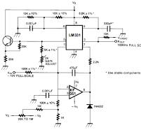 LM331 V-F Converter: Circuit, Price and Pinout