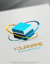 Design Free Logo 3d Cube Molecule Logo Template Logo Design Free Templates Education Logo Design Logo Design Free
