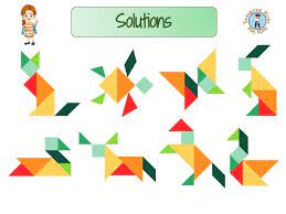 Make your own diy tangram puzzle with these free printable tangram templates. Animals Silhouette Tangrams Treasure Hunt 4 Kids Free Games