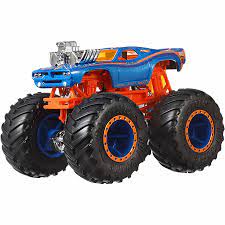 Hot Wheels Monster Trucks Wwe Gcr91 Mattel Donmus Tatlilar Ahsap Palet Tatli