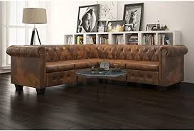 Chesterfield sofas, you can purchase in any color and design, come to the chesterfield.com showroom in your region. Desiteus 5 Seater Button Tufted Chesterfield Corner Sofa Back And Arms Brown Leather Chesterfield Corner Sofa Corner Sofa Living Room Sofa