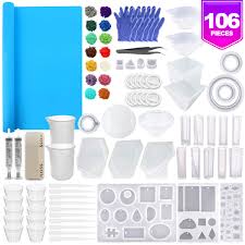 Mica powders can be used for just simply painting beautiful designs on scrapbooking cards, molds, epoxy blanks, soaps, and many other craft projects. Timeless Classic Pixiss Epoxy Resin Molds Mixing Kit Supplies 15 Resin Tinting Mica Powder Pigments 106pcs For Soap Making Slime Resin Jewelry Casting Resin Epoxy Mixing Cups Sticks Silicone Cups And More