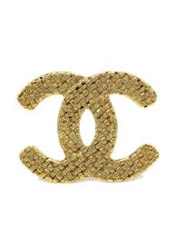 chanel diamond brooch