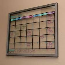 I'm really excited about this project i recently finished because even though it is a small project it is step one in how to create a paint swatch dry erase board calendar: Diy Wall Calendar To Do List Adventures Of B2