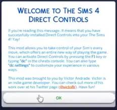 They're sims 4's must have mods and you won't be able to play the game normally again … Direct Controls For The Sims 4 By Victor Andrade