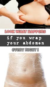 Look What Happens If You Wrap Your Abdomen Every Night In 2020 Health Health And Beauty Health Fitness