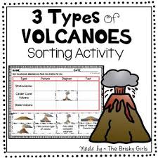 Great Sorting Activity To Review The 3 Types Of Volcanoes Check Out My Other 3 Types Of Volcanoes Activ Sorting Activities Volcano Activities Volcano For Kids