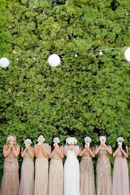 20 Bridal Parties Who Flawlessly Executed The Mismatched Dress Trend Bridesmaid Wedding Bridesmaids Wedding