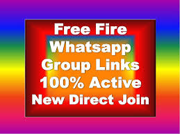 Enjoy the game free fire, it's free, it's one of our battle royale games we've selected. Free Fire Whatsapp Group Links
