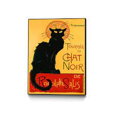 Tourne Du Chat Noir By Thophile Alexandre Steinlen Framed Abstract Wall Art Print 11 In X 14 In Ct308 1114cf Framed Abstract Wall Art Prints Abstract Wall Art