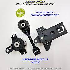 Menangis dengar harga dia bagi tahu tu. Perodua Myvi 1 3 Auto Engine Mounting Kit Set X3pc High Quality Shopee Malaysia