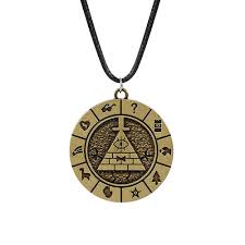 EIKOU Gravity Falls Dipper's Bill Cipher Necklace Italy