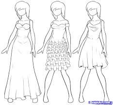 Here presented 62+ anime clothes drawing images for free to download, print or share. Pin By Susan King On Shannon Dress Drawing Drawing Anime Clothes Drawing Clothes