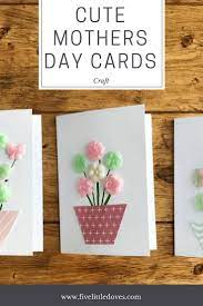 The free template for this cute card can be downloaded from spoonful. Making Mothers Day Cards With Gel A Peel Five Little Doves Mothers Day Cards Mothers Day Crafts For Kids Mothers Day Cards Craft