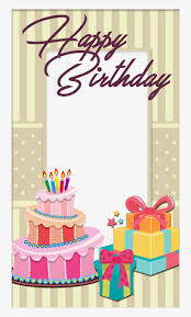 Check spelling or type a new query. Birthday Cake With Photo Frame Free Transparent Png Download Pngkey