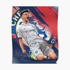 As part of the new ucl road to the final promo in fifa 21, a new squad building challenge went live on november 6. Mason Mount Posters Redbubble