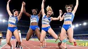 Gli anni trenta vedono la prepotente entrata in scena degli atleti afroamericani : Atletica Mondiali Doppio Record Italiano Delle 4x100 Ragazze In Finale E A Tokyo La Gazzetta Dello Sport