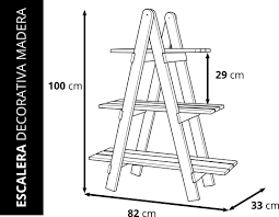 Cajonera Kit Escalera Decorativa De Madera De Pino Baltico En Crudo Escaleras Decorativas Mobiliario Para Fiestas Carritos De Dulces