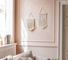 We did not find results for: Buy Mkono 2 Pcs Macrame Wall Hanging Art Woven Wall Decor Boho Home Chic Decoration For Apartment Bedroom Living Room Gallery Small Size 13 L X 10 W And 16 L X