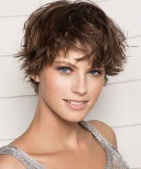 Many men are not happy with their curly hair because it does have the tendency to become frizzy and hard to manage. 13 Cute Short Hairstyles With Bangs Pretty Designs Short Messy Haircuts Short Hair Styles Messy Short Hair