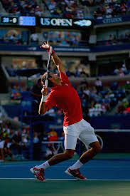 Maybe you would like to learn more about one of these? Novak Djokovic Of Serbia Serves During His Men S Singles Fourth Round Tennis Photography Tennis Workout Novak Djokovic