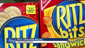 some ritz cracker sandwiches ritz bits products recalled