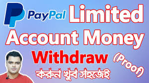 Tap transfer money and then transfer to your bank. How To Withdraw Money From Paypal Limited Account Transfer Money From Paypal Limit Account To Bank Youtube