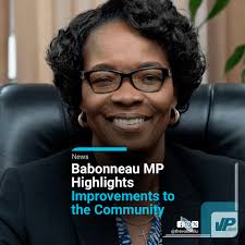 Dr. Virginia Albert-Poyotte, the Parliamentary Representative for  Babonneau, expresses her excitement regarding the notable improvements and  upgrades taking place in the community. Tap/click the link in our bio for  more. #Babonneau #StLuciaNews #