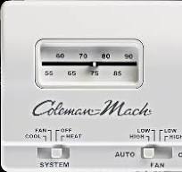 Analog - RV Thermostats - Coleman-Mach
