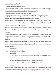 Dari tempat ini sekali lagi atas nama keluarga. Sambutan Lelayu Pdf