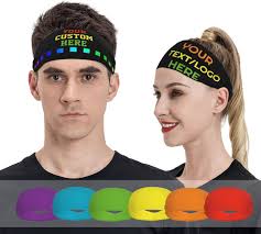 Amazon.com : Custom Headbands Bulk 1/300 Pcs Personalized Sweat Head Bands  Breathable Soft Sweat Absorption Sport Head Bands for Men Women : Sports &  Outdoors