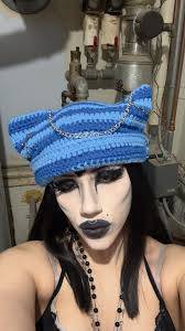 Crochet Pattern for Gothic Hat with Video Tutorial