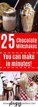 Easy Chocolate Milkshakes You Can Make In Minutes These 25 Chocolate Milkshake Ideas Are Th Milkshake Recipe Easy Milkshake Recipe Chocolate Healthy Milkshake