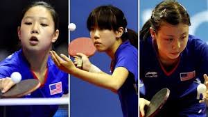 Lily Zhang Erica Wu And Ariel Hsing Team Usa Table Tennis Summer Olympic Games Olympics 2012 Summer Olympics
